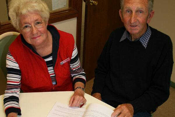 RICH IN HISTORY: Taralga Historical Society members Pat and Bob Blay are encouraging descendants of people who bought land in the Richlands subdivision to attend a reunion next month.