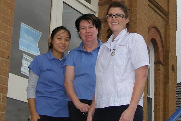 HEALTHY START: Sherry Nguyen, Janine Graham and Kate Lawson are three of the new graduate nurses starting work at Goulburn Base Hospital.