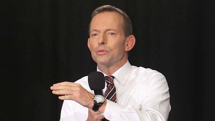 Tony Abbott ... says he accepts "we only have one planet and we should tread lightly upon it."