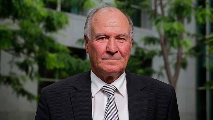 Time to deal with the issue ... Tony Windsor, federal member for New England.