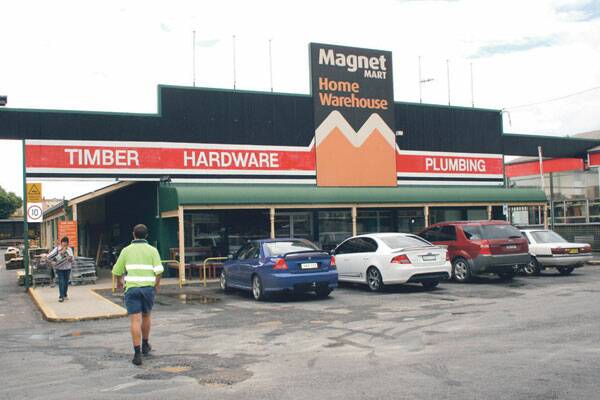 UPPING THE ANTE: Magnet Mart, Goulburn and other stores in the ACT and Southern Highlands will merge with home improvement business, John Danks and Sons, a subsidiary of Woolworths. The move coincides with Bunnings’ purchase of land in Goulburn for an outlet.