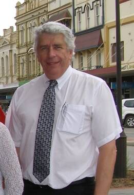 Goulburn Chamber of Commerce president Peter Keith.