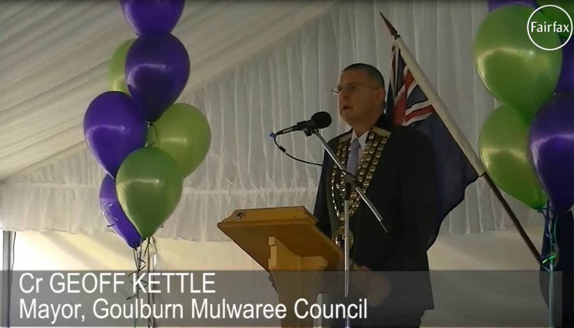 VIDEO: Goulburn Sesquicentenary - official reception