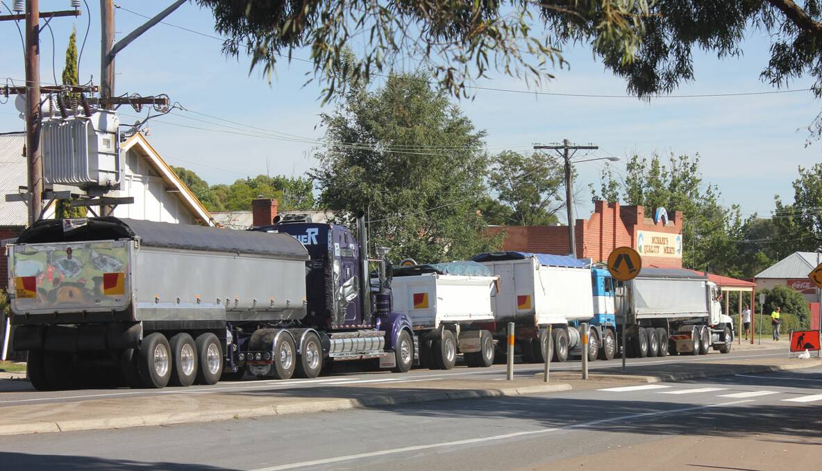 ANGRY: Businesses in Union St are angry at trucks and other works vehicles constantly parked outside and creating noise. Business owners say the road works have been affecting their trade. 
