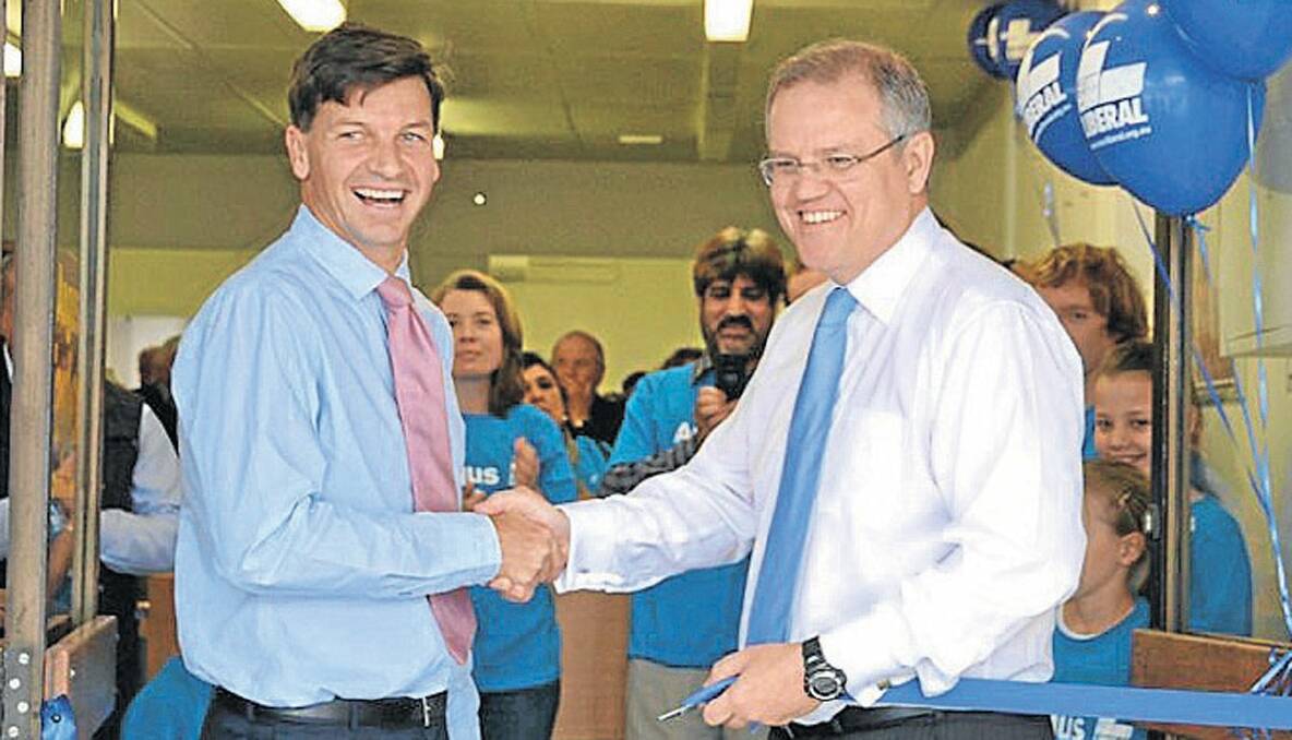 Angus Taylor on Saturday opened his Auburn Street campaign office with Opposition Spokesman for Immigration, Scott Morrison.   