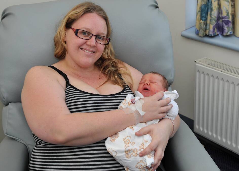 Elijah Tebbatt was born on July 22 at Calvary Hospital in Wagga and is the first child for Kylie Van Mourik and Damien Tebbatt of Wagga.