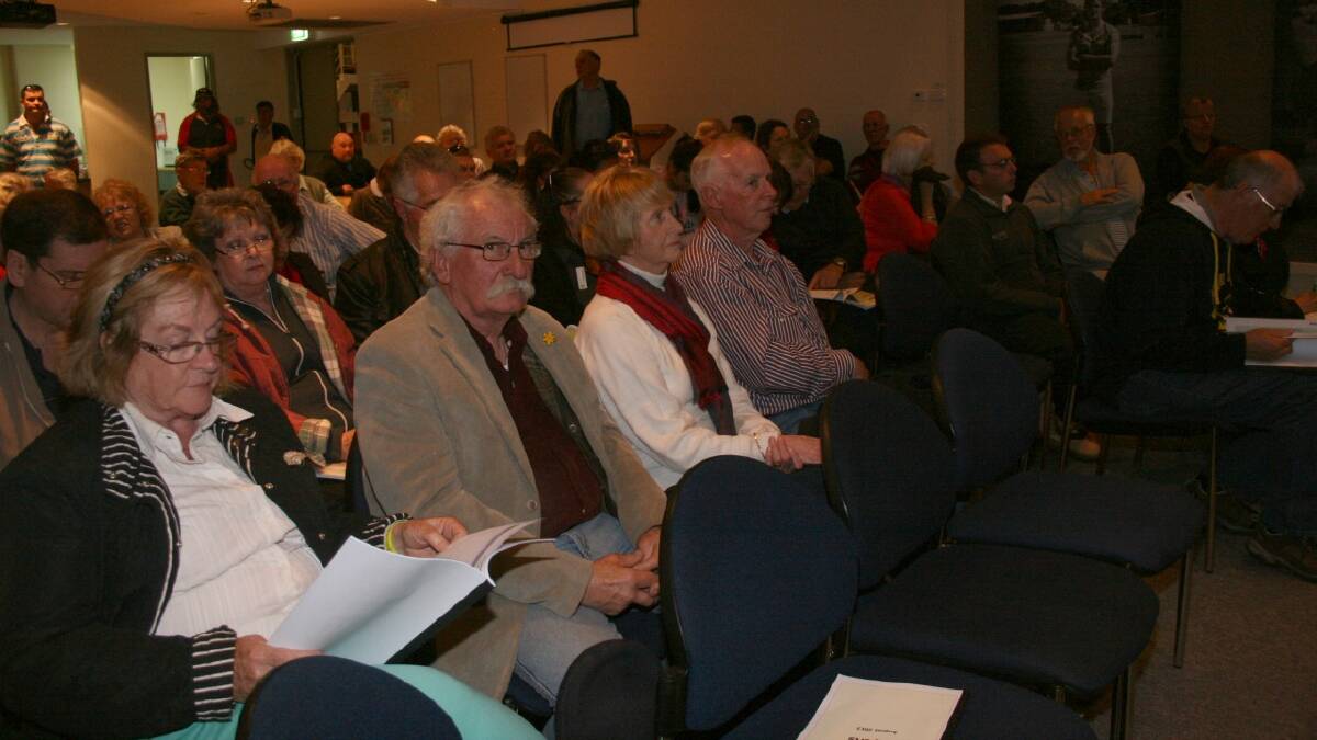  CONTROVERSIAL: The Council Chambers were almost full on Tuesday night for debate about access to a planned Islamic Cemetery at Marulan.  Following debate of the item, there was a mass exodus from the room.