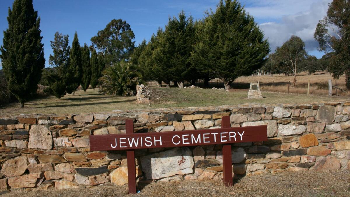  PRECIOUS HISTORY: The Jewish cemetery in Long St was used from 1844 to 1943 and was reconsecrated in 1987.  Though no longer used the locally heritage listed site is a reminder of the community’s influence in Goulburn.