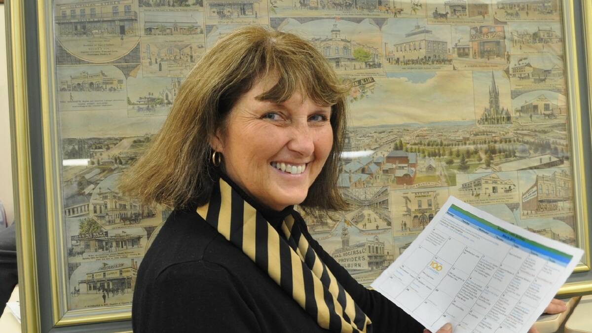 YOU’RE INVITED: Goulburn’s 150th Birthday Committee member Carol James is inviting community groups to take part in the celebrations next March.