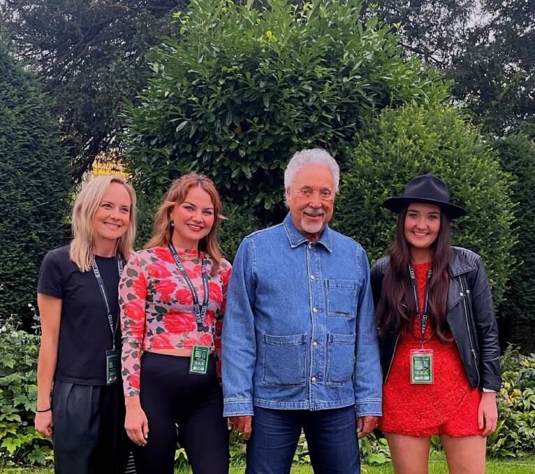 Clara, Ella and Georgia Germein are ready to perform at A Day on the Green with Tom Jones in Bowral in March, and return there in April. Picture supplied 