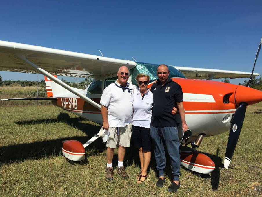 Neville has been flying for almost 50 years. Photo: supplied