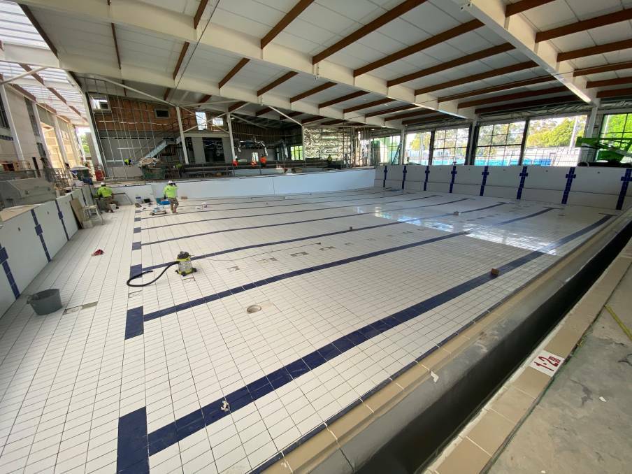 Inside the redevloped Goulburn Aquatic and leisure Centre. Picture: supplied