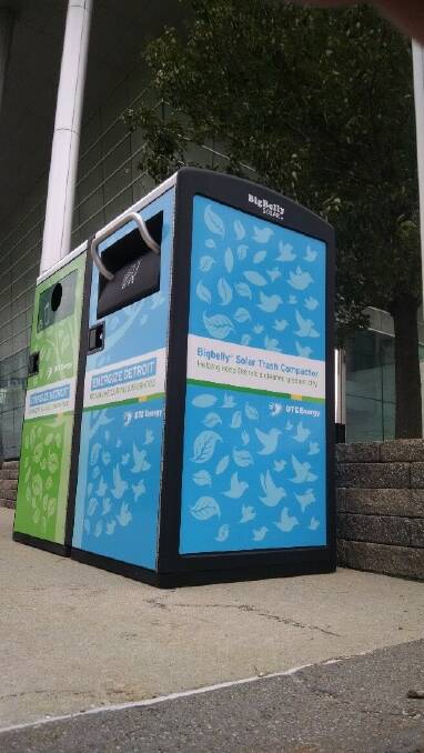 Council, with support from the Environment Protection Authority (EPA) Litter Prevention Grants, are set to install five 'BigBelly' Solar Bins. Picture: supplied