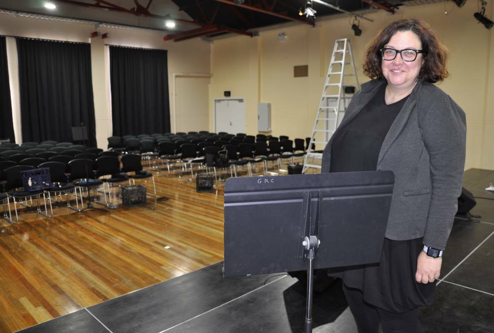Hume Conservatorium director Jacqui Smith in the facilities new 150-seat performance venue: Picture: Louise Thrower