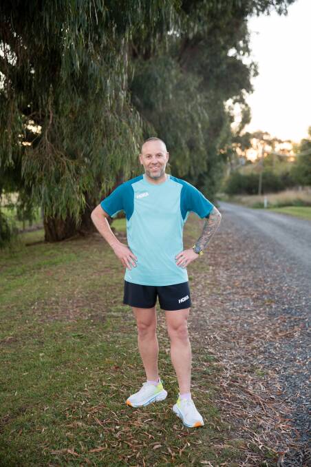 Keith 'Keeto' Muscat is ready for his 80km charity run. Photo: supplied (Keith Muscat)