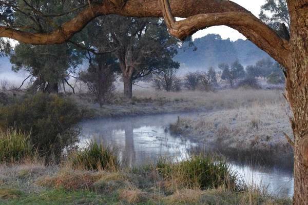 The stunning Wingecarribee River on a frosty winter's morning. Photo: Geoff Goodfellow
