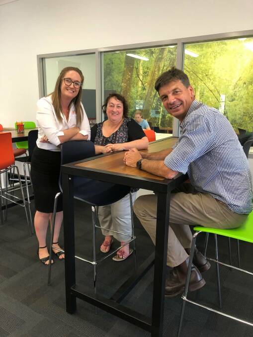 Angus Taylor welcomed the four-year extension of funding for the Goulburn Country Universities Centre. Photo: supplied (Angus Taylor)