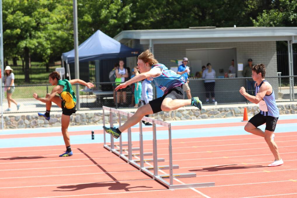 Joshua Kalozi at the ACT Championships in 2021. Photo: Supplied.