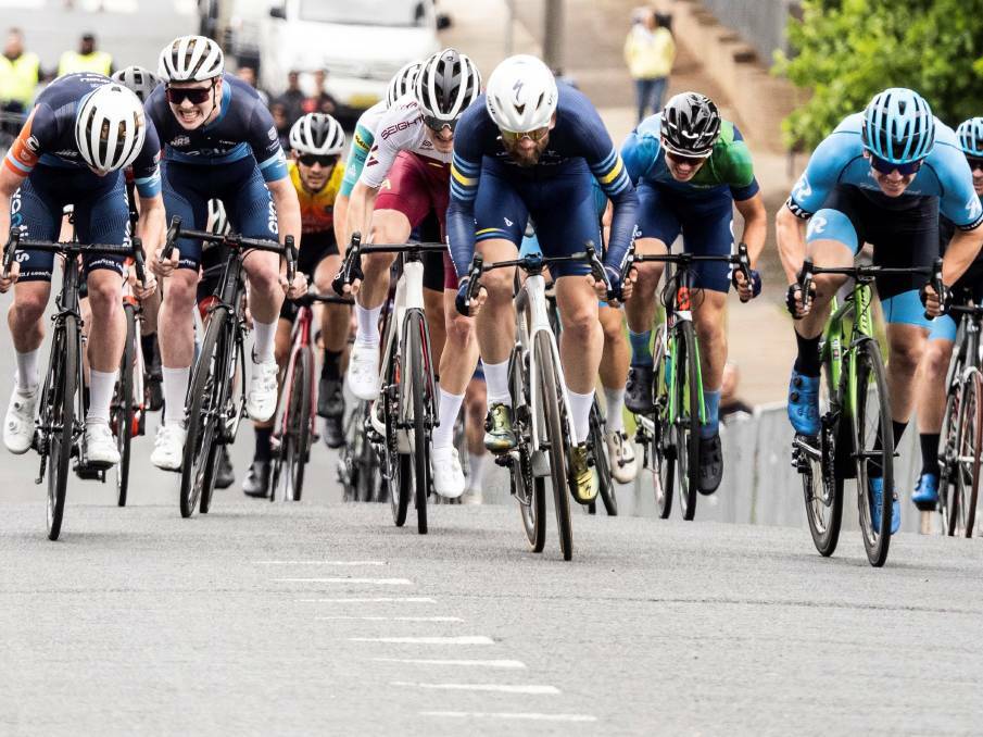 Cyclists in action during the 2021 Bowral Classic. Picture: Beardy McBeard
