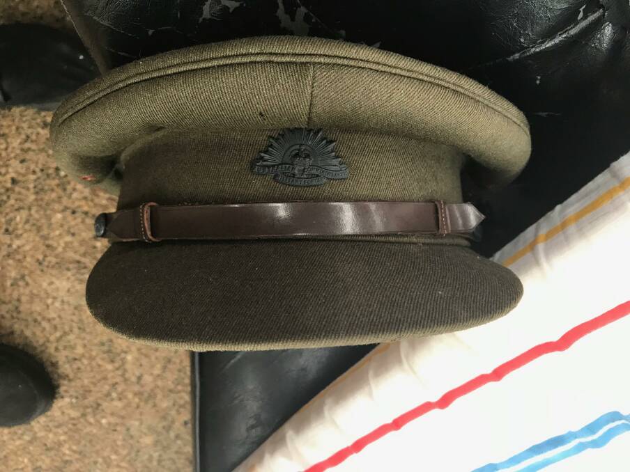 The World War II cap. Photo: supplied