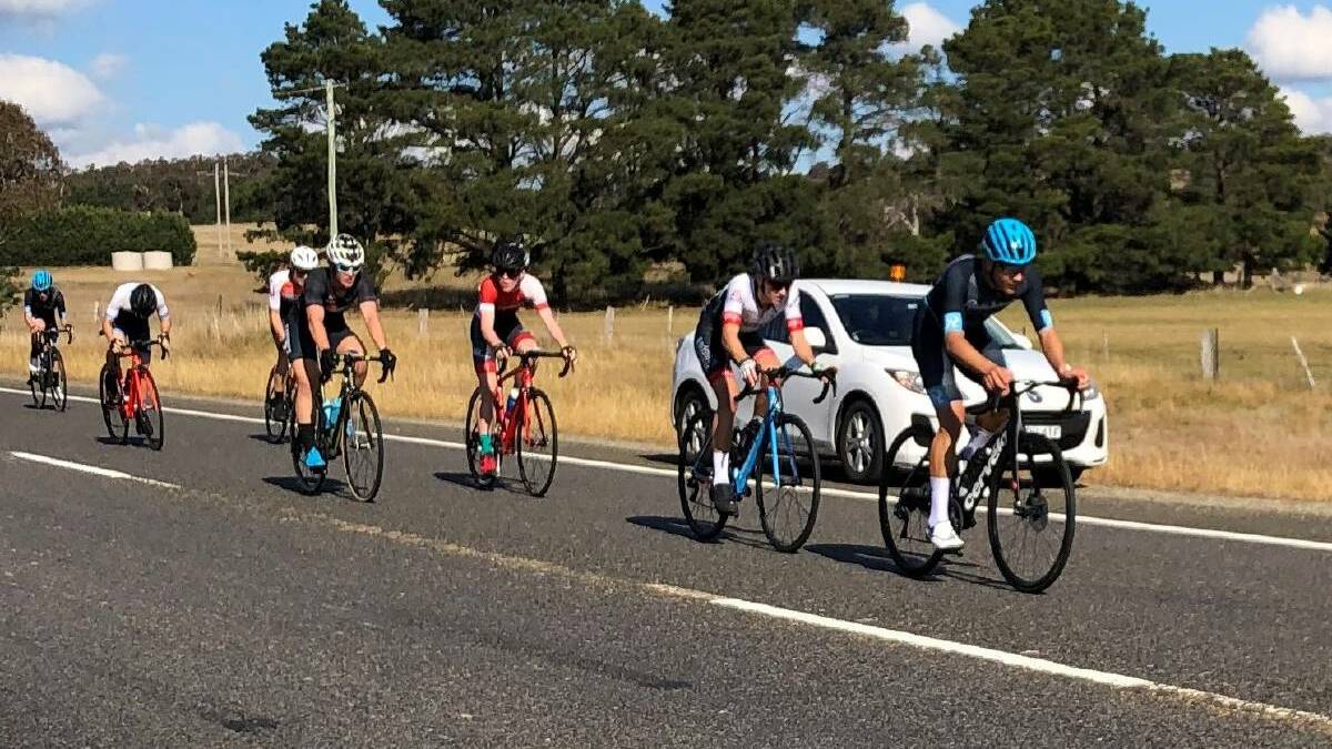 On the road: The Junior Tour is one of the Goulburn Cycle Club's biggest events for the year. Picture: supplied
