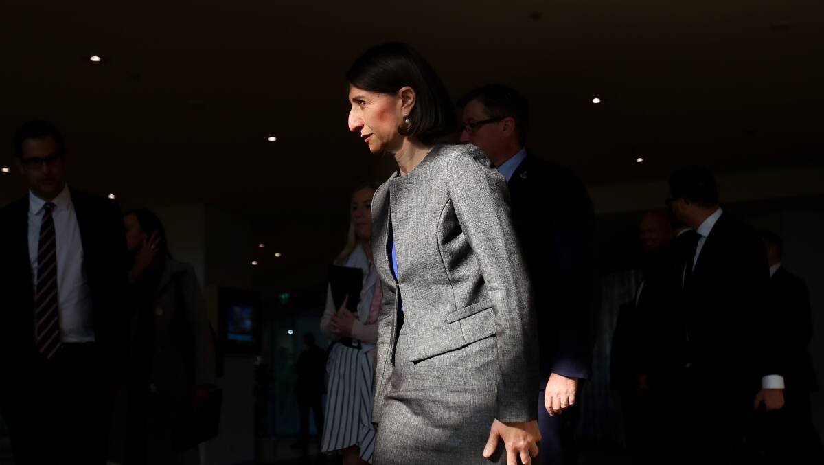 The federal government has seized on Gladys Berejiklian's resignation as proof people wouldn't want a NSW-style ICAC at the Commonwealth level. Picture: Adam McLean 