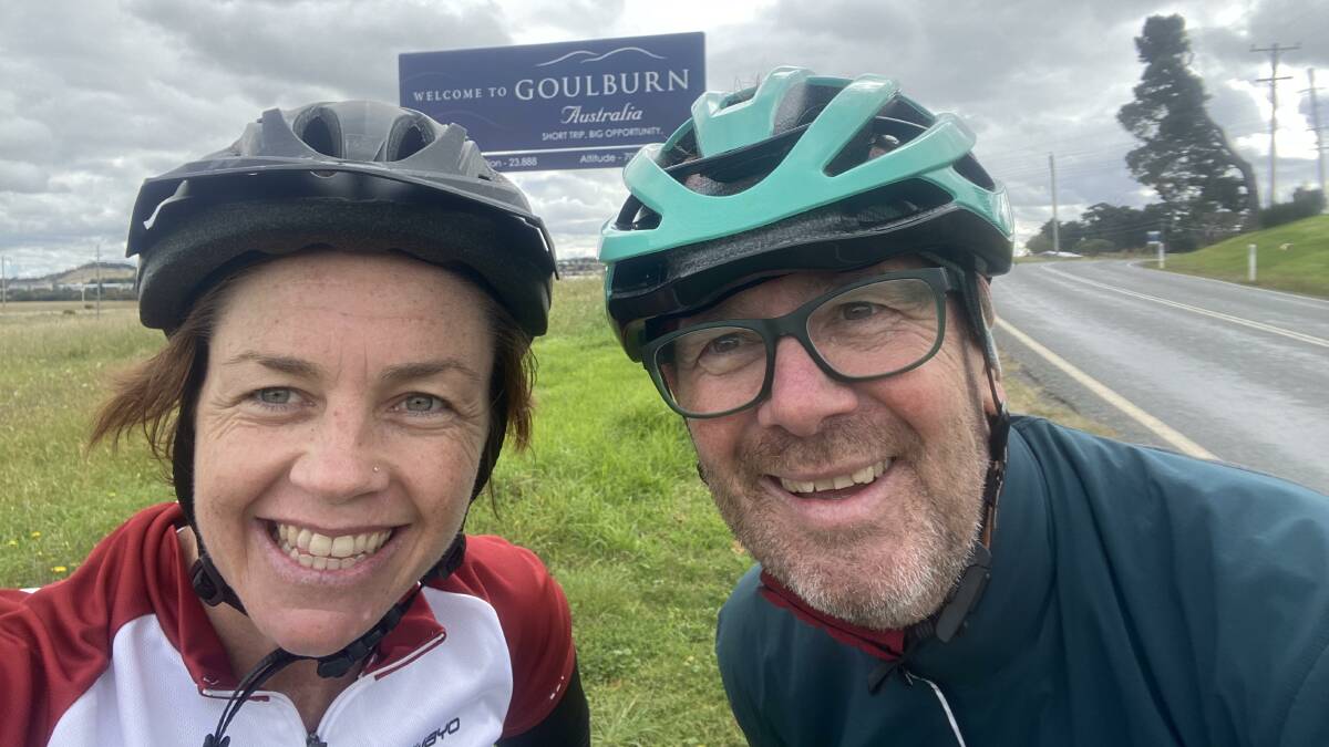 Caritas CEO on 900km bike ride passes through Goulburn