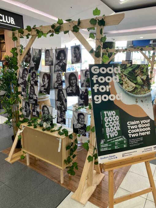 Good food for good display at Goulburn Square. Picture: Supplied