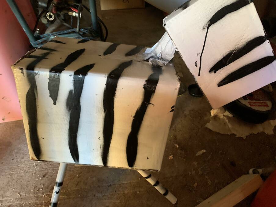 The 'zebra' toy. Photo: Supplied.