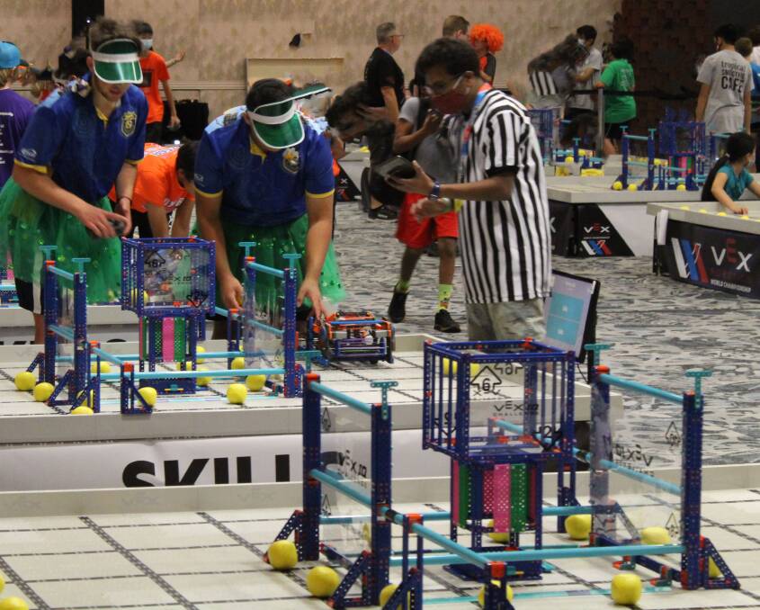 VEX IQ is about teamwork, collaboration and communication. Photo: Supplied.