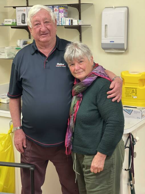 Generous Bungonian residents John and Anne Wiggins. Picture supplied