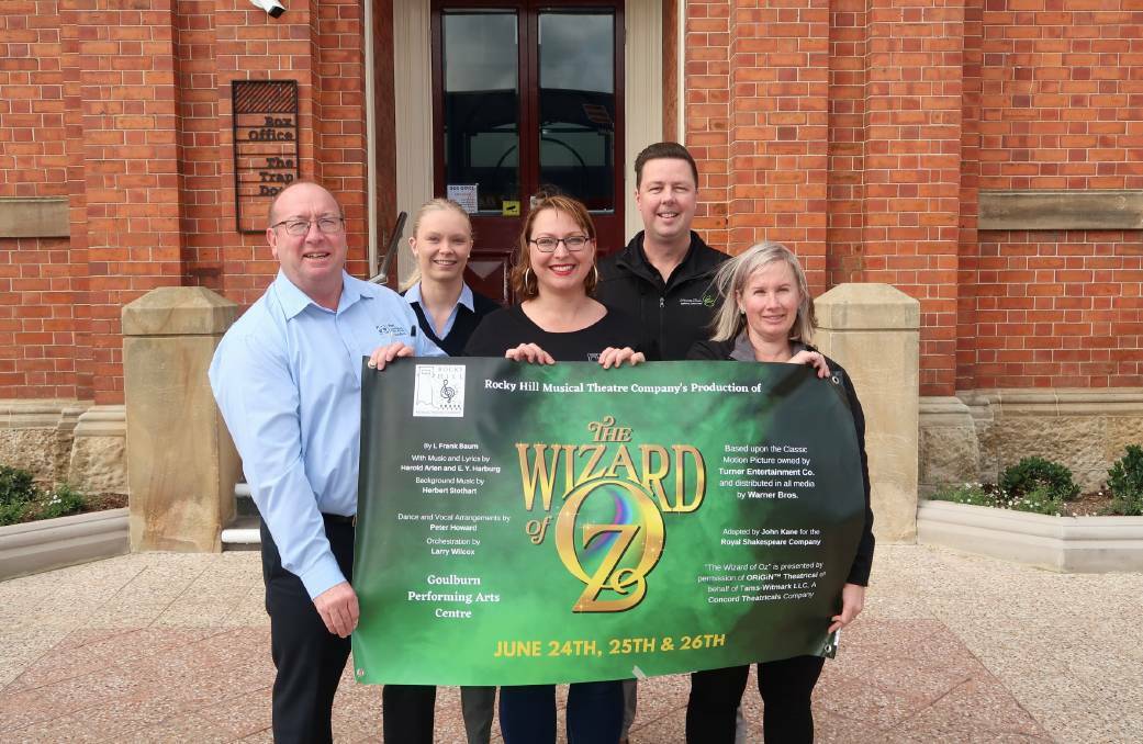 The Wizard of Oz will be performed at the Goulburn Performing Arts Centre. Photo: File.
