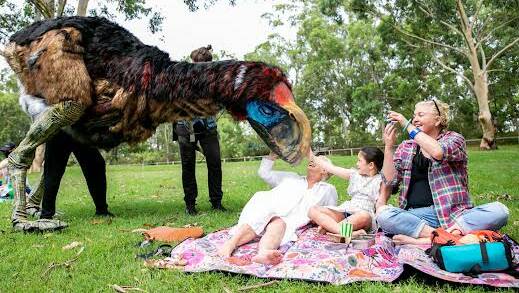 Prehistoric Picnic presented by Erth and Royal Botanic Gardens and Domain Trust. Photo: Supplied.