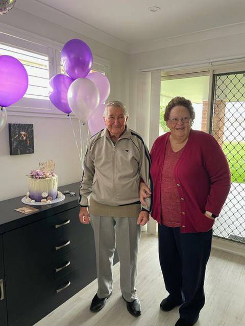 Bob and Fay celebrated their 60th wedding anniversary on April 2, 2022. Photo: Supplied.