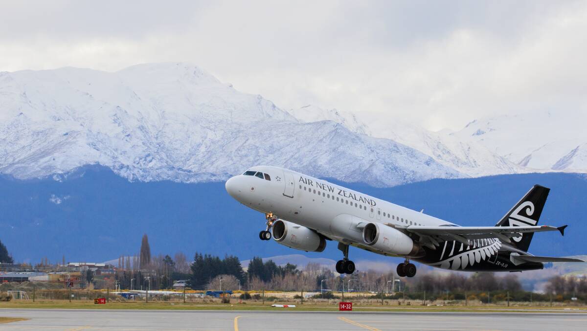 An aeroplane departing Queenstown, New Zealand. Picture courtesy Shutterstock