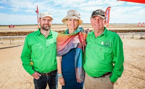 Birdsville Race Club President David Brook's connections to the Races date back to the 1880s. Picture supplied.
