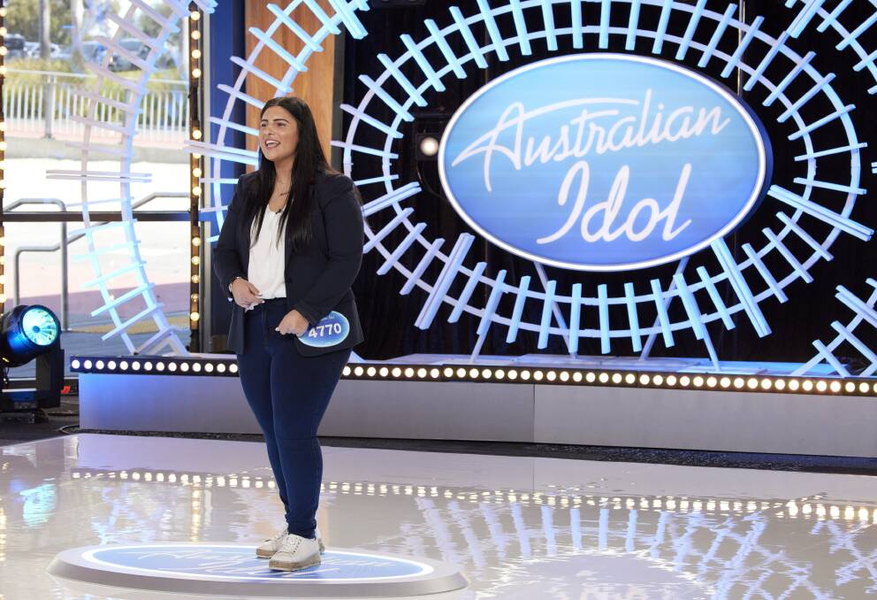 Crookwell singer Mariah Keramianakis will appear on Australian Idol on Sunday night. Photo supplied.
