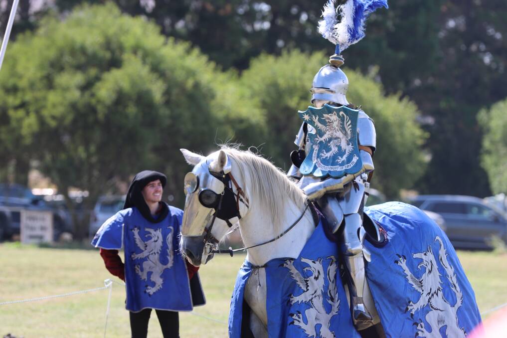 Jousting took centre-stage at this years Tarago Show. Picture by Jacob McMaster. 