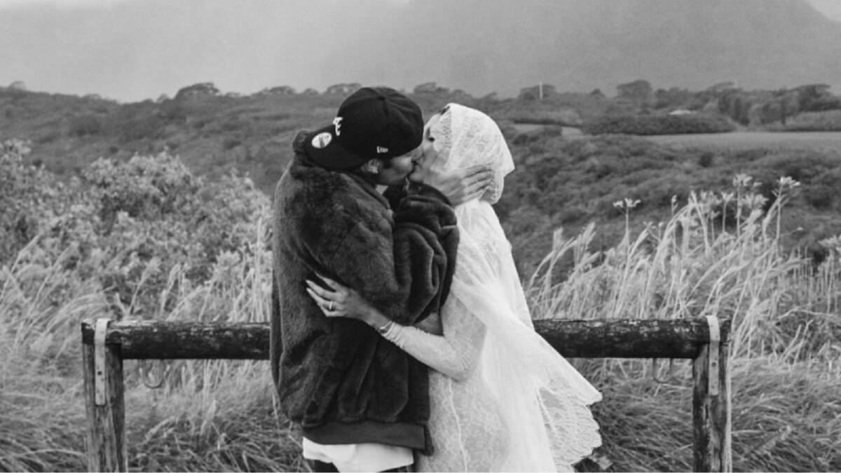 Hailey and Justin Bieber renew their vows in Hawaii in May. Picture Instagram