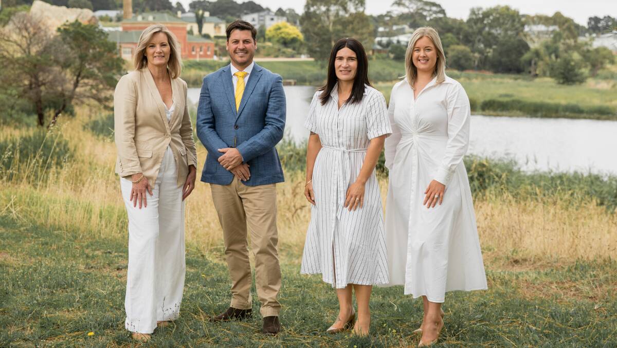 Members of the Ray White Goulburn team from left, Liz DuBois, Justin Gay, Felicity Apps and Jess Grashorn. Picture file