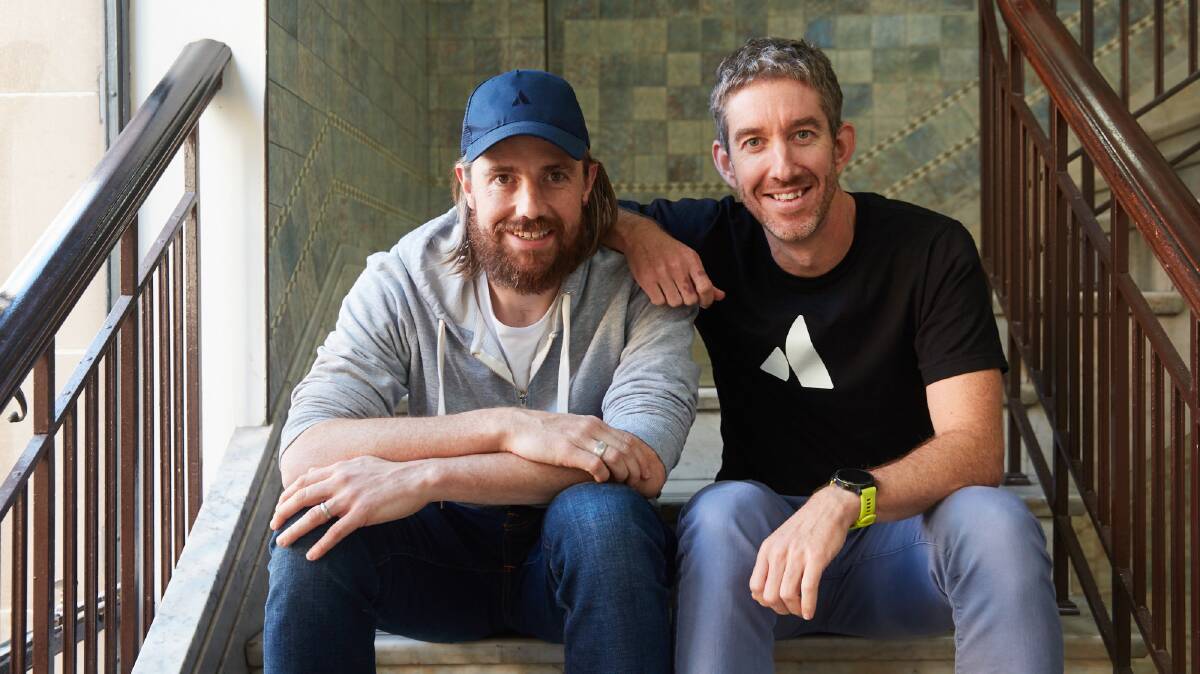 Mike Cannon-Brookes and Scott Farquhar founded Atlassian as college friends. Picture by Atlassian