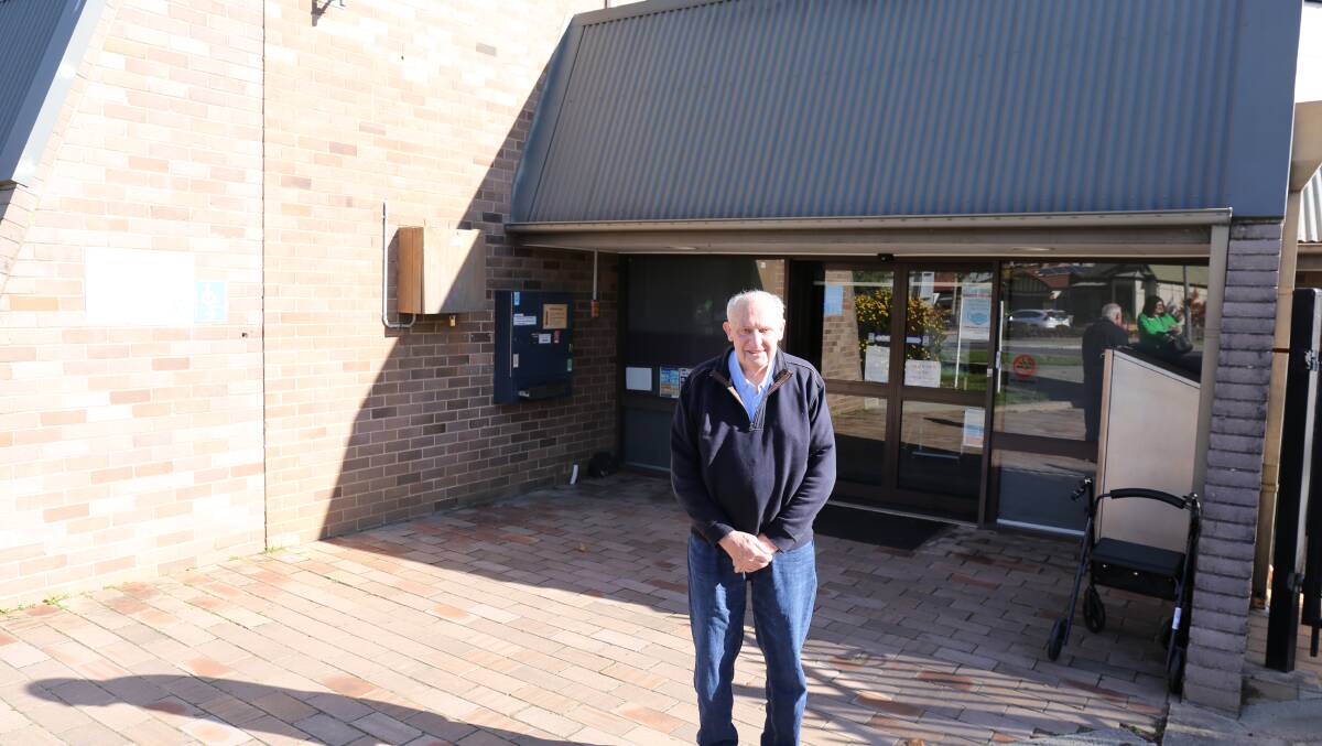 Michael Keegan has volunteered for over 17 years. Image by The Goulburn Post.