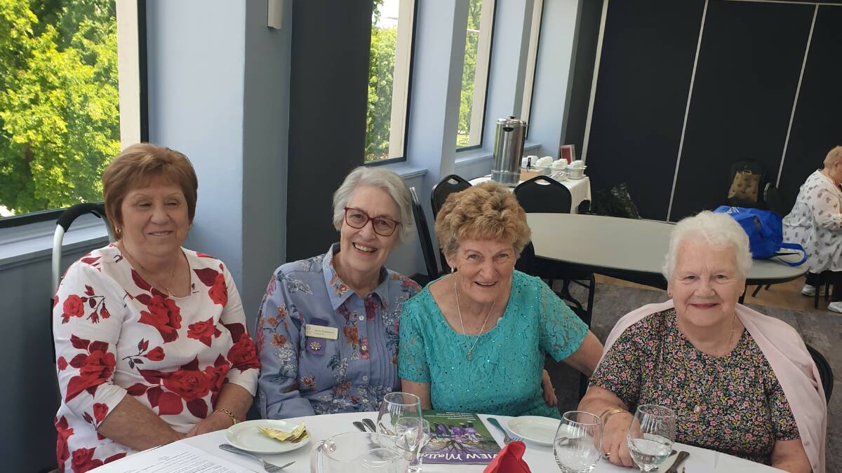 Judy Coe, Jenny Townsend, Brenda Writer and Margaret Habile. Image supplied. 