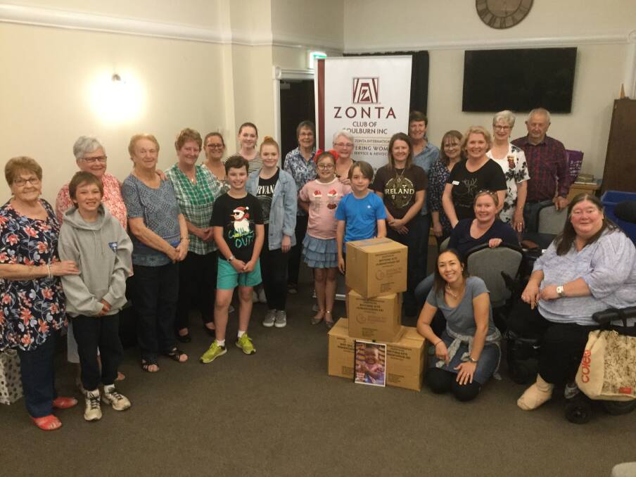 WORKING HARD: The Goulburn arm of Zonta, an international body working to empower women through service and advocacy. Photo supplied.