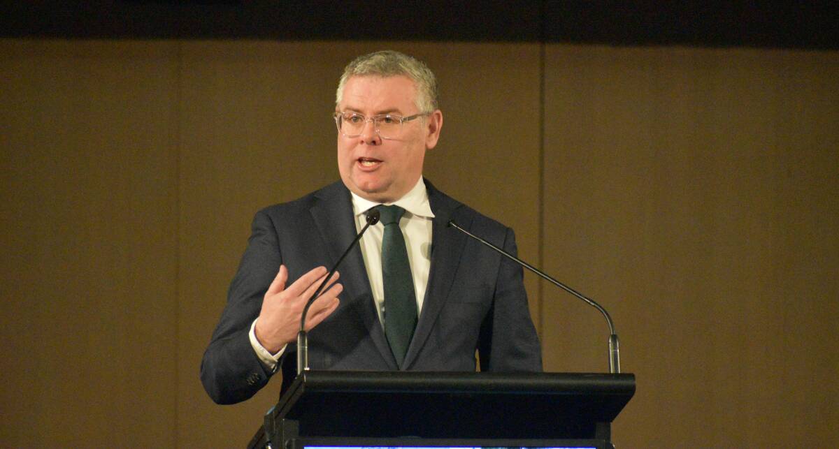 NO SILVER BULLET: Agriculture Minister Murray Watt said solving the industry's labour shortage would take a range of measures, but refuses to budge on an ag visa. Photo: Jamieson Murphy