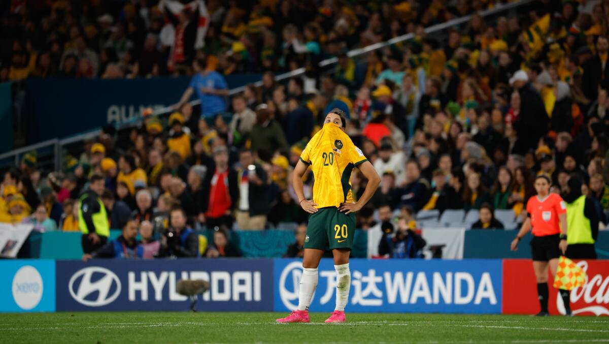 All of the action from England's 3-1 win over the Matildas in their FIFA Women's World Cup semi-final at Stadium Australia on Wednesday night. Pictures by Adam McLean and Anna Warr