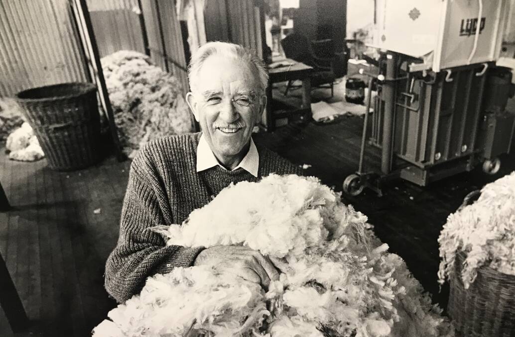The far-sighted wool industry innovator, Jim Maple-Brown, died last Sunday aged 95.