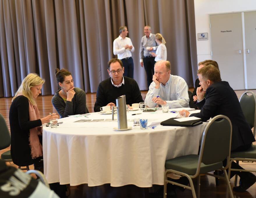 ROUND TABLE: A group who were part of the consultation for the draft Regional Mental Health and Suicide Prevention Plan. Photo: supplied.