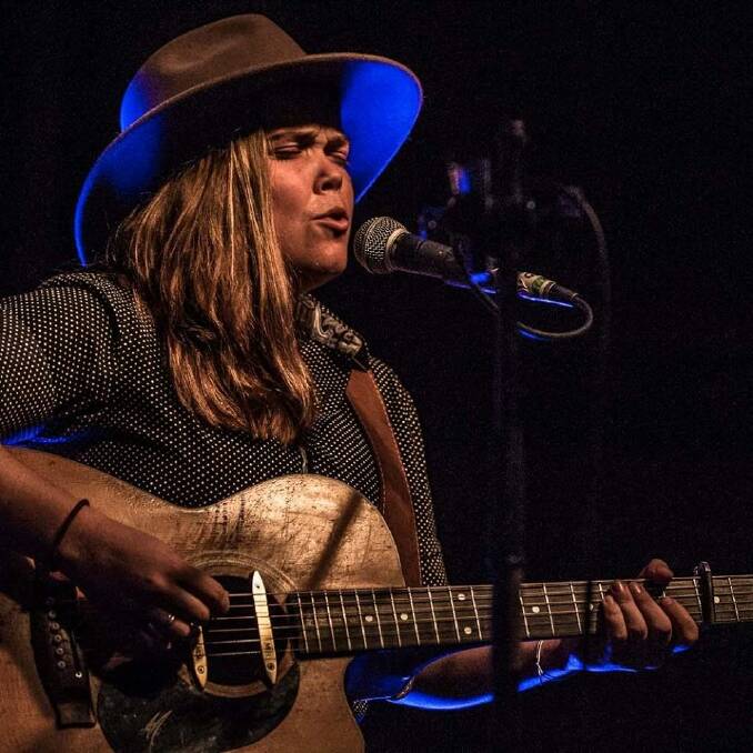 YOUNG ROCKER: Minnie Marks will perform at the 2018 Australian Blues Festival for the third time. Photo: supplied. 