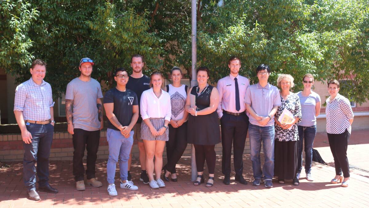 EXCHANGE: University students along with the Goulburn Mulwaree Council plan to bring a fresh perspective to the Wollondilly and Mulwaree Rivers walking track. Photo: supplied. 